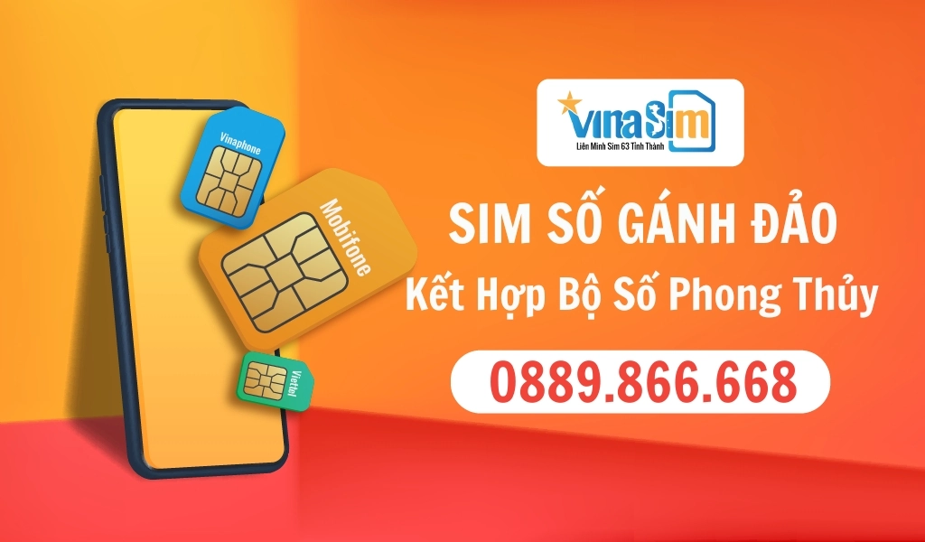 Sim gánh chứa bộ số càng đẹp có giá trị càng cao