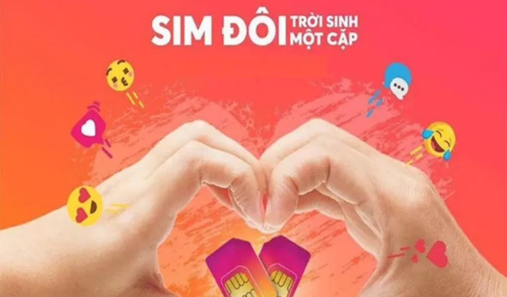Sim điện thoại đôi giúp dễ nhớ số, dễ liên lạc và tiết kiệm chi phí